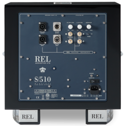 Black S510 back amp panel