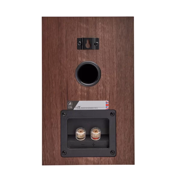 F300 Rear Walnut bookshelf
