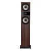 F303i Walnut Front Grille Off large floorstander