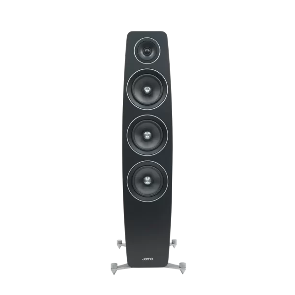 Jamo C119 Floor Standing Speaker high gloss black front 840 840