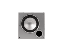 PSW 10 Black Image front straight on no grille