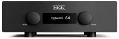 Hegel H-400 integrated amplifier front panel