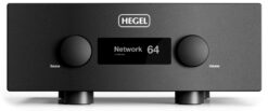 Hegel H-600 integrated amplifier front panel