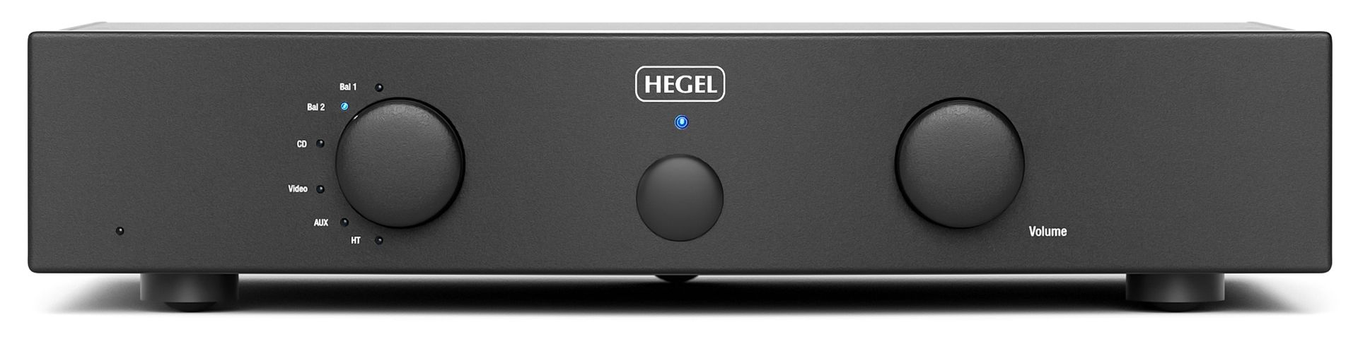 Hegel P20 preamplifier front panel