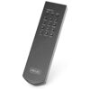 Hegel RC8 remote control, front three-quarter view