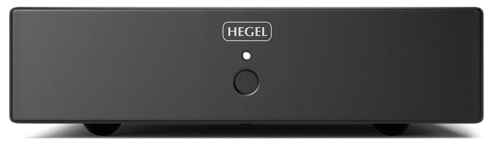Hegel V10 phono preamplifier front panel