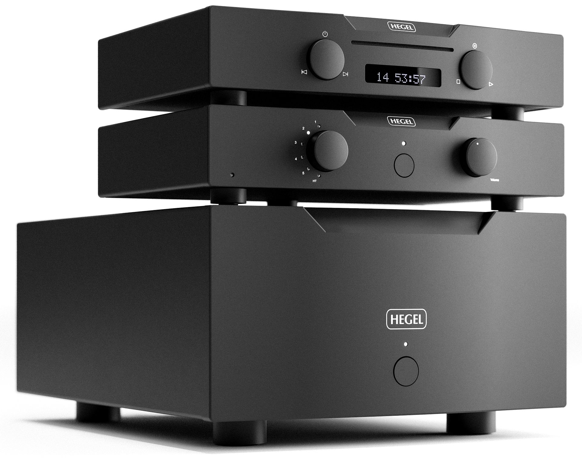 Hegel Viking CD player in a matching Hegel system