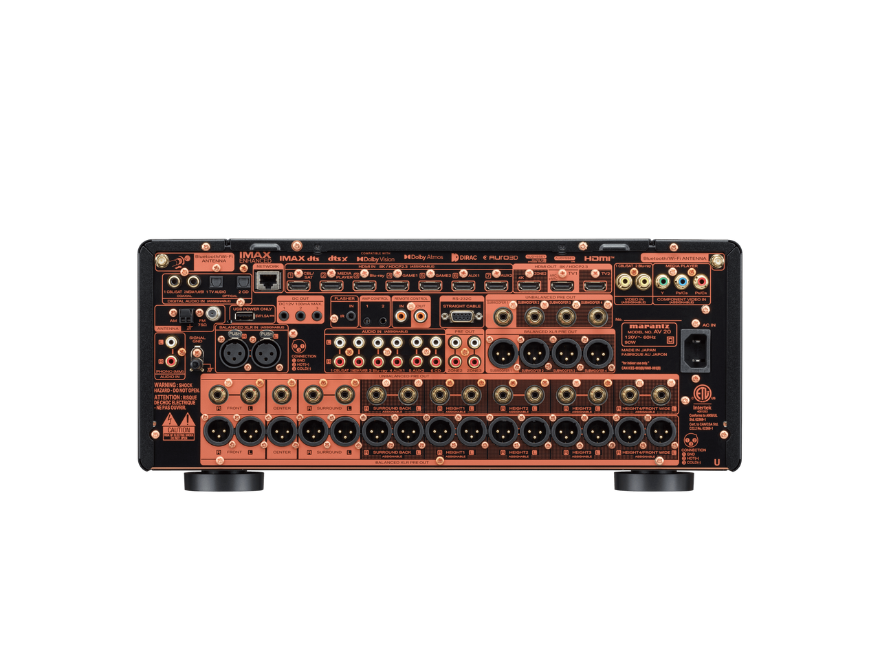 Marantz AV 20 Reference AV Preamplifier - Image 2