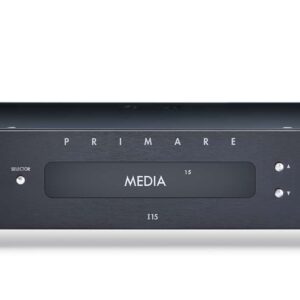 primare i15 integrated amplifier front black