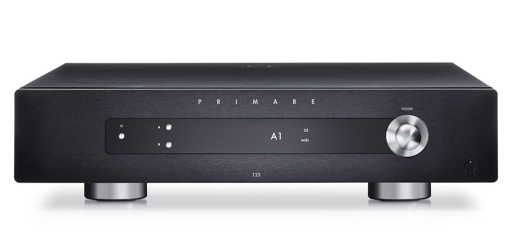 primare i25 dac modular integrated amplifier and digital to analog converter front black