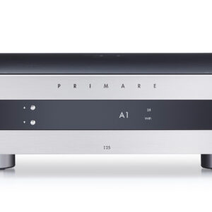 primare i25 modular integrated amplifier front titanium
