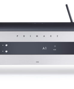 primare i25 prisma modular integrated amplifier and network player front titanium