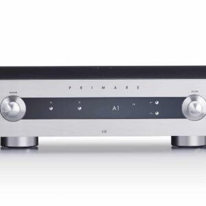 primare i35 dac modular integrated amplfiier and digital to analog converter front titanium