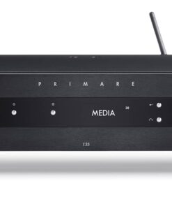 primare i35 prisma modular integrated amplifier and network player front black