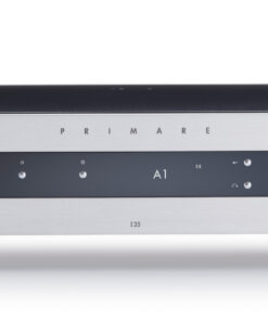 primare i35 prisma modular integrated amplifier and network player front titanium